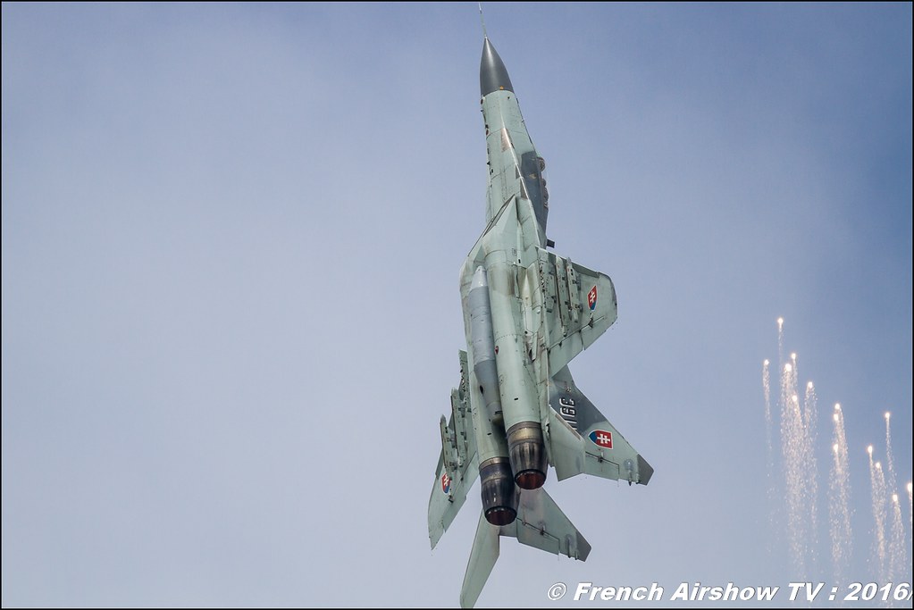 MiG-29 Fulcrum , Slovak Air Force , mig29 ,Belgian Air Force Days 2016 , BAF DAYS 2016 , Belgian Defence , Florennes Air Base , Canon lens , airshow 2016