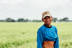 Smiling Rice Farmer, Indonesia