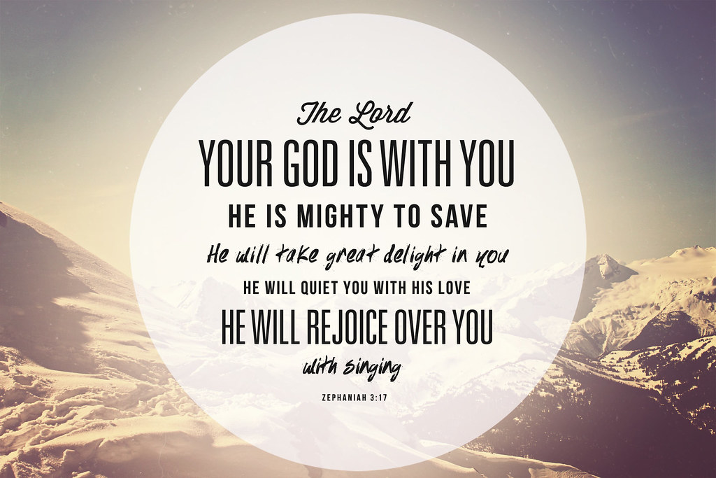 169/365 mighty to save  The Lord your God is with you, he 