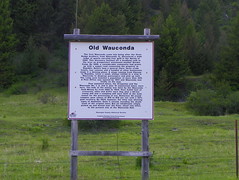 Old Wauconda Historical Sign