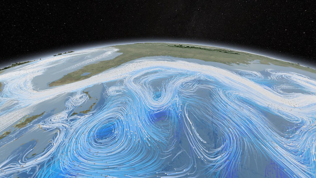 Dynamic Earth - Ocean Currents | Winds bear down on the ocea… | Flickr