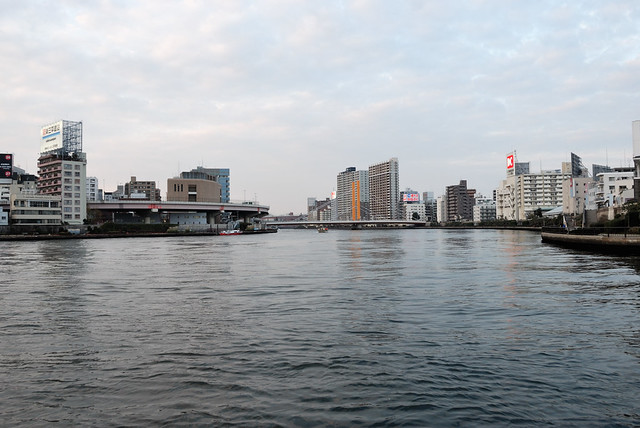 The Sumida River at the Downstream Side of Shin-ohashi