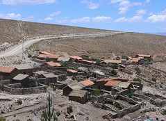Pueblito cerca de Yunchara, Departamento de Tarija, Bolivia