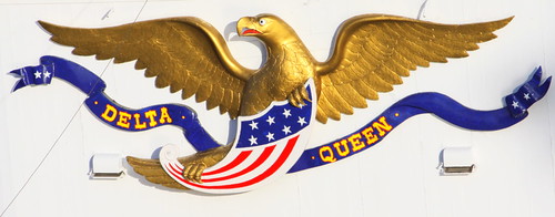The Delta Queen Eagle logo