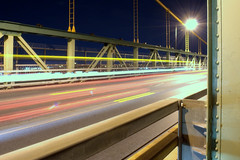 MacDonald Bridge at night