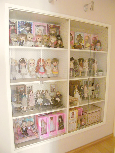 My Dolls Display Cabinet 李 婷婷 Flickr