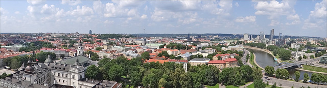 Panorama de Vilnius (Lituanie)