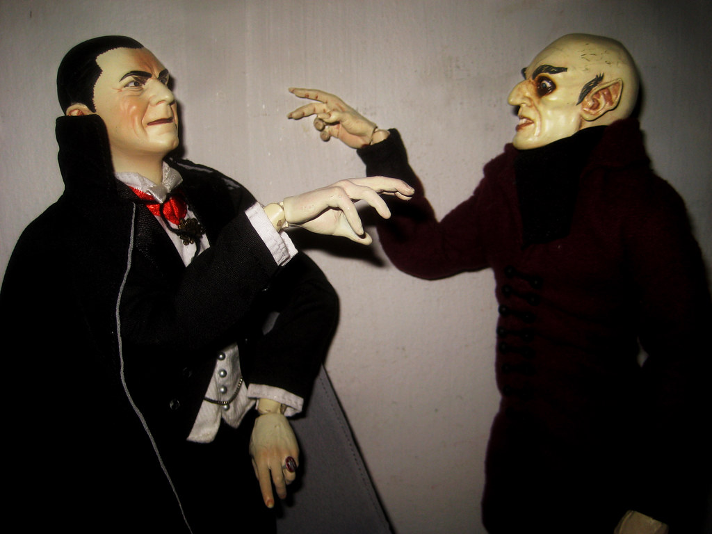 Count Dracula VS Count Orlok / Nosferatu - Hypnotism Duel … | Flickr