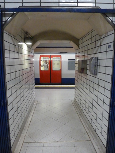201206083 London subway station 'Leicester Square'