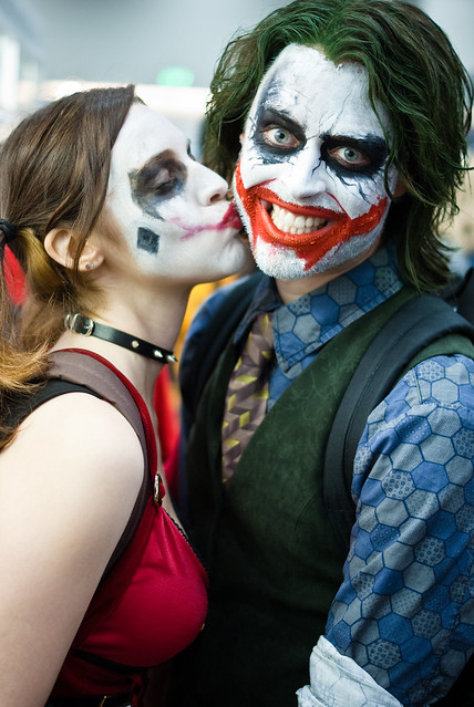 Harley Quinn Kissing the Joker  Flickr - Photo Sharing!
