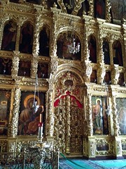 Trinity Lavra of St. Sergius - Iconostasis in Refectory with the Church of St. Sergius