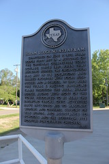 Hiram Lodge No. 433, Collinsville, Texas Historical Marker