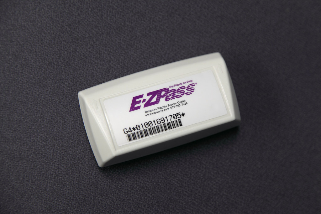 EZ Pass transponder EZ Pass transponder Virginia Department of