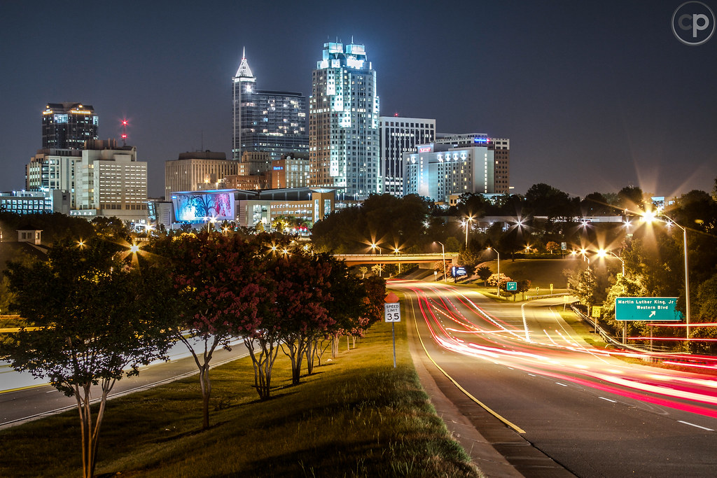 Downtown Raleigh, NC Skyline at Night | www.cosmo-photograph… | Flickr
