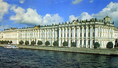St. Petersburg - Winter Palace and Neva River (Postcard)