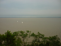 Barquinhos no Lago Guaíba