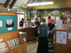 Tuolumne Meadows visitors center and bookstore  8-26-2012 -- THE PHONE NUMBER THERE IS (209) 372-0263