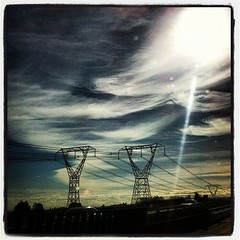 Transmission towers. #DeltaBC