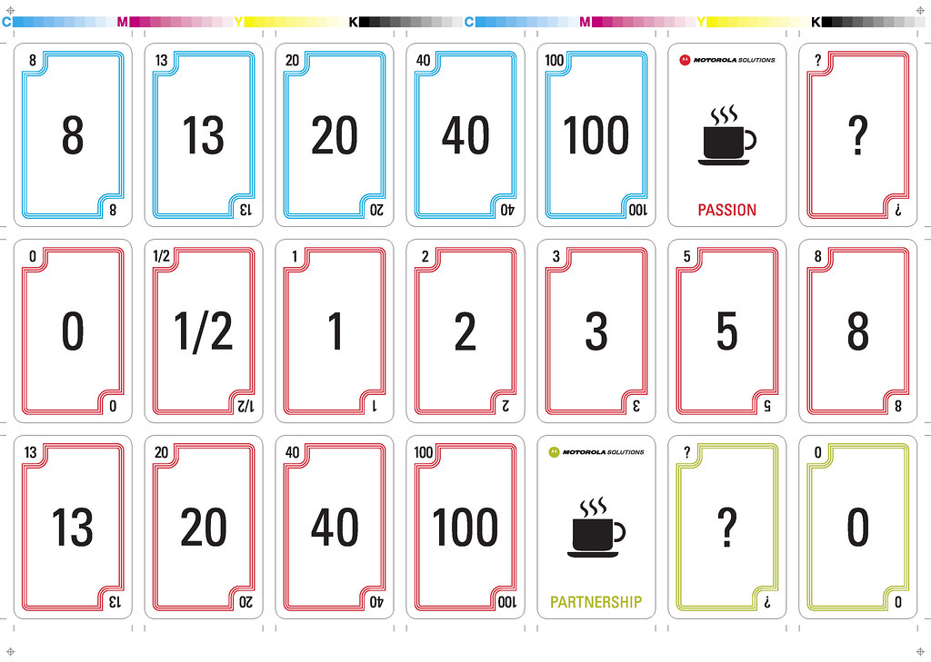 Planning Poker Card Values