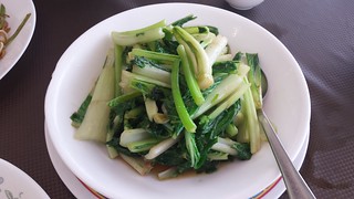 Stir-Fried Greens in Ginger Sauce from Pu Kwong
