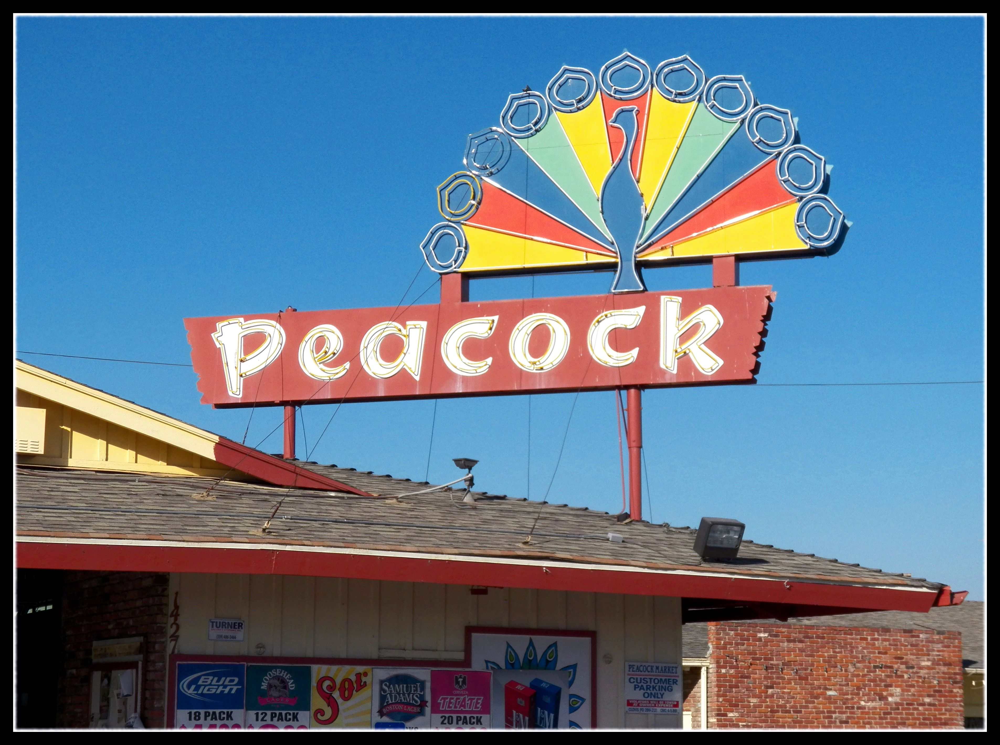 Peacock Market - 1427 Tollhouse Road, Clovis, California U.S.A. - October 20, 2012