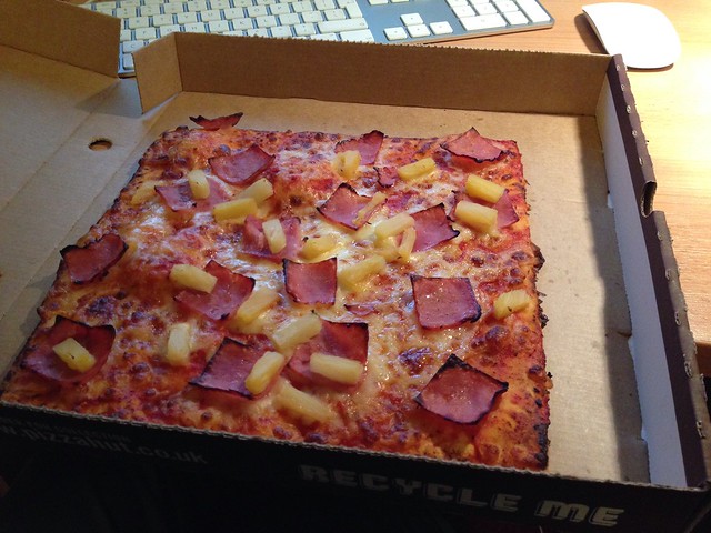 New Year and a Gluten-free Pizza from Pizza Hut