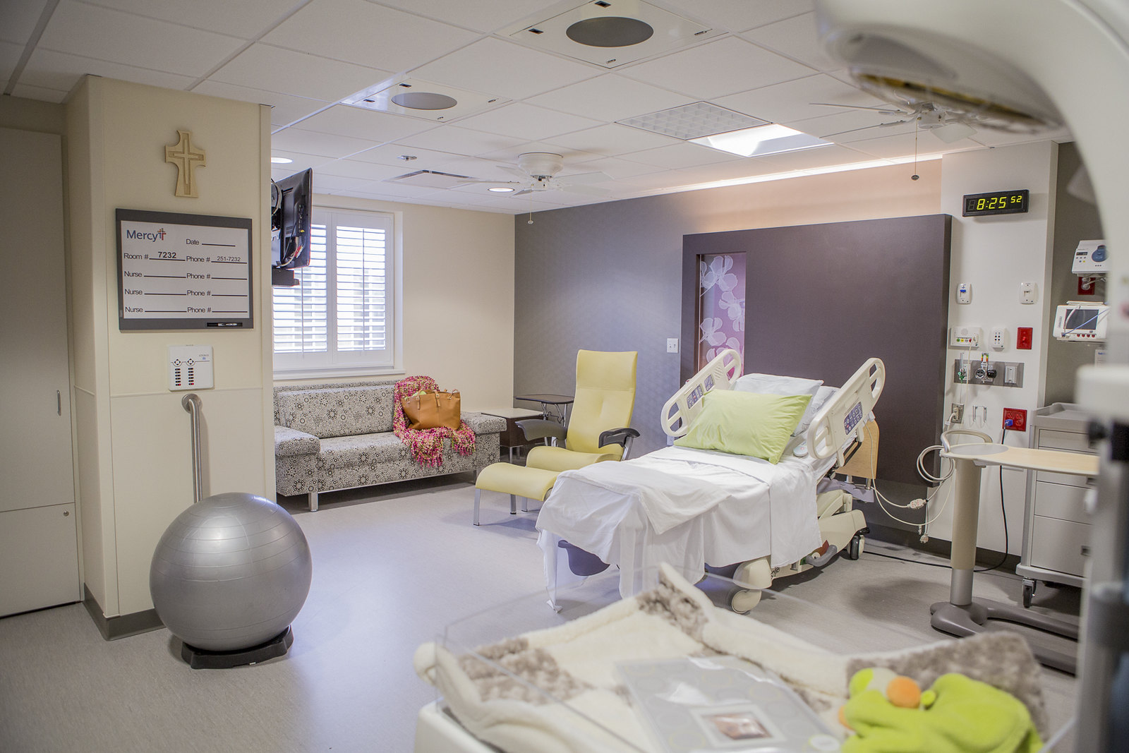 New Labor & Birth Suites at Mercy Hospital St. Louis