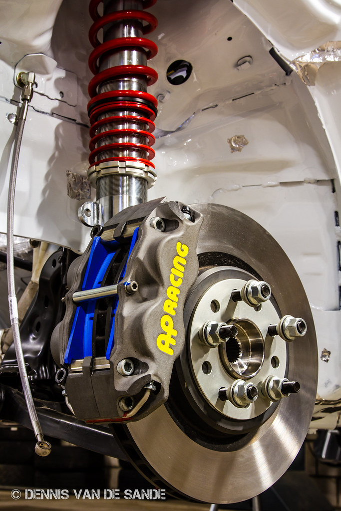 Ford Fiesta R2 front brake & suspension set-up | One of ... ford 4 9 engine diagram 