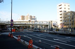 Route 15 Construction Site near Keikyu Kamata Station