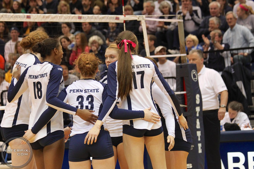 NCAA Big 10 Girls Volleyball - Penn State Nittany Lions Vs… | Flickr