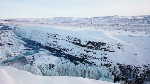 Iceland waterfall