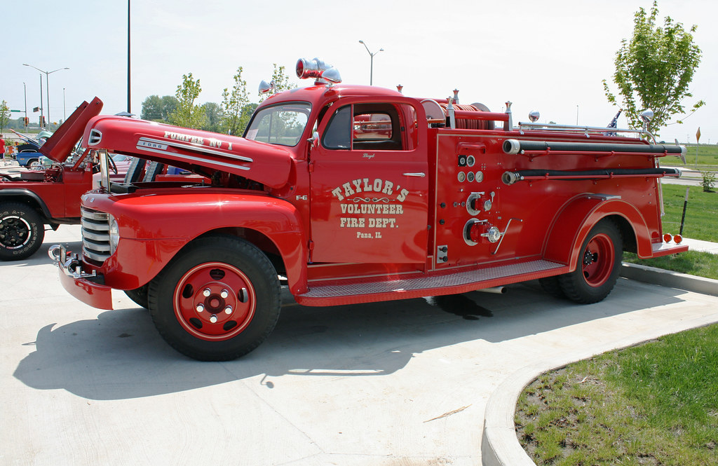 1950 Ford F6 Fire Truck (2 of 5) | Photographed at the 1st A… | Flickr