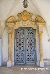 Ausonia (FR), 2008, Santuario di Santa Maria del Piano, portale.