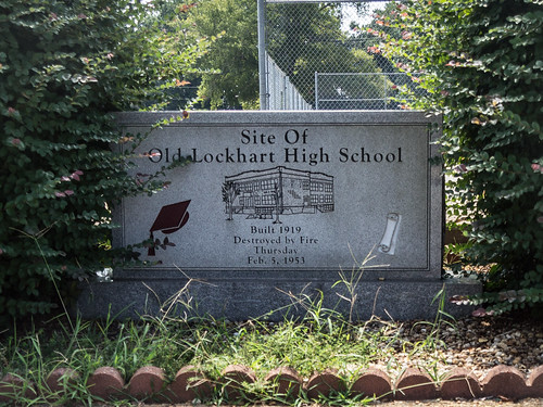 Lockhart High School marker