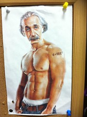 Albert Einstein In Your Dreams Office Poster