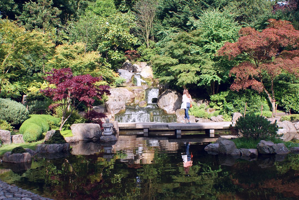 Kyoto garden dans Holland Park, quartier de Kensington à l'ouest de Londres.