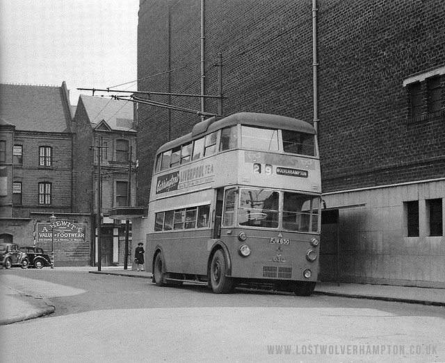 Walsall Bus Terminus at the rear of the Savoy Picture House.