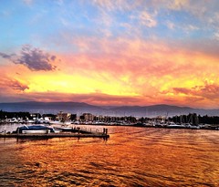 Lake Okanogan Sunset