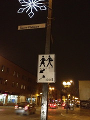 sign, Saint-Henri, Montreal