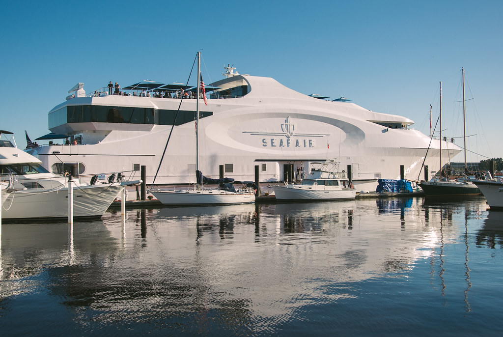 Mega-yacht Seafair | New Bern, NC | Here's one from a few ...