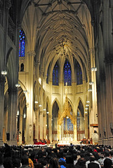 Interior of St. Patrick's Cathedral
