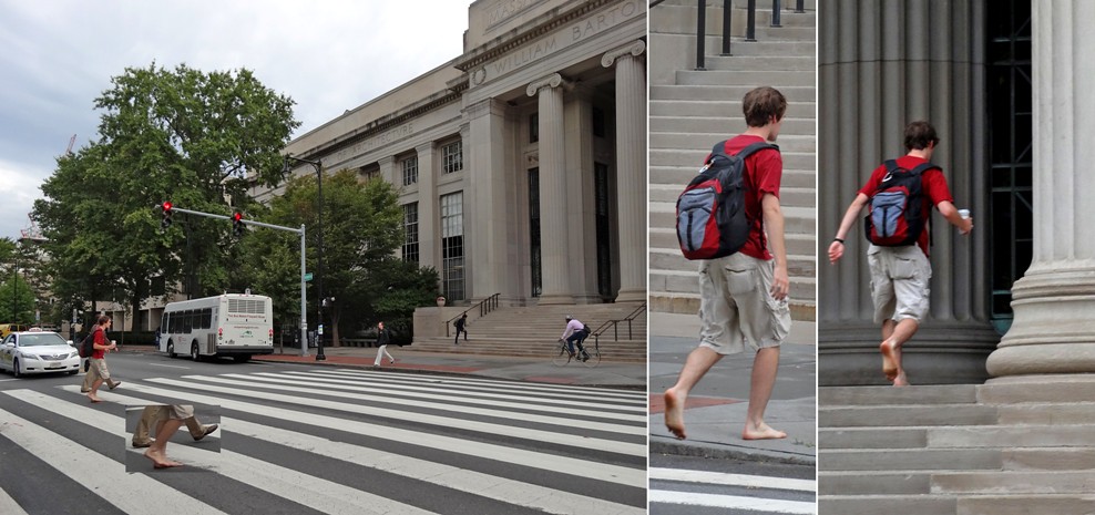 USA | Boston Cambridge, footwear unnecessary, barefoot stude… | Flickr
