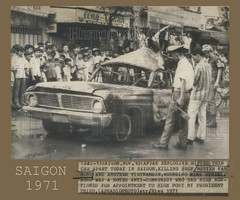 Saigon 1971 - Terrorist attack - Prof. Nguyen Van Bong