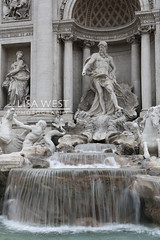 Fontana di Trevi (Trevi Fountain), Rome, Italy