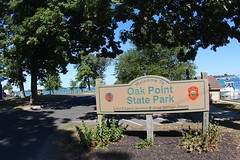 Oak Point sign
