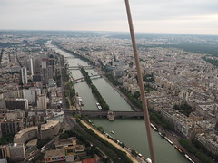 Île aux Cygnes, from the Eiffel Tower