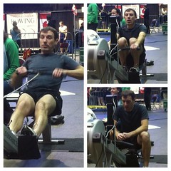 Set a p.b. this morning in the Canadian Indoor Rowing Championships!!