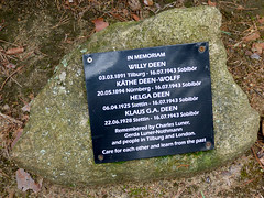 Sobibor, memorial path - Road to Heaven, family plaques (9)