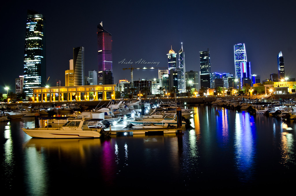 Kuwait City Night View  Aisha Altamimy  Flickr