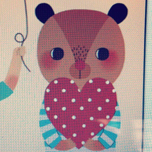 XD #love #heart #illustration #drawing #<b>doodle #bear</b> #animal #polka #dot <b>...</b> - 8555864033_20b1ff20ab